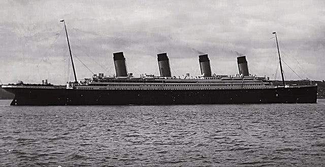 Titanic Titan engineering standards