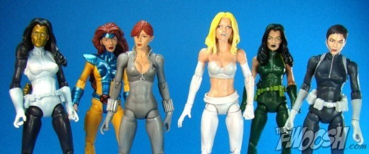 female superheros unserved toys 2016