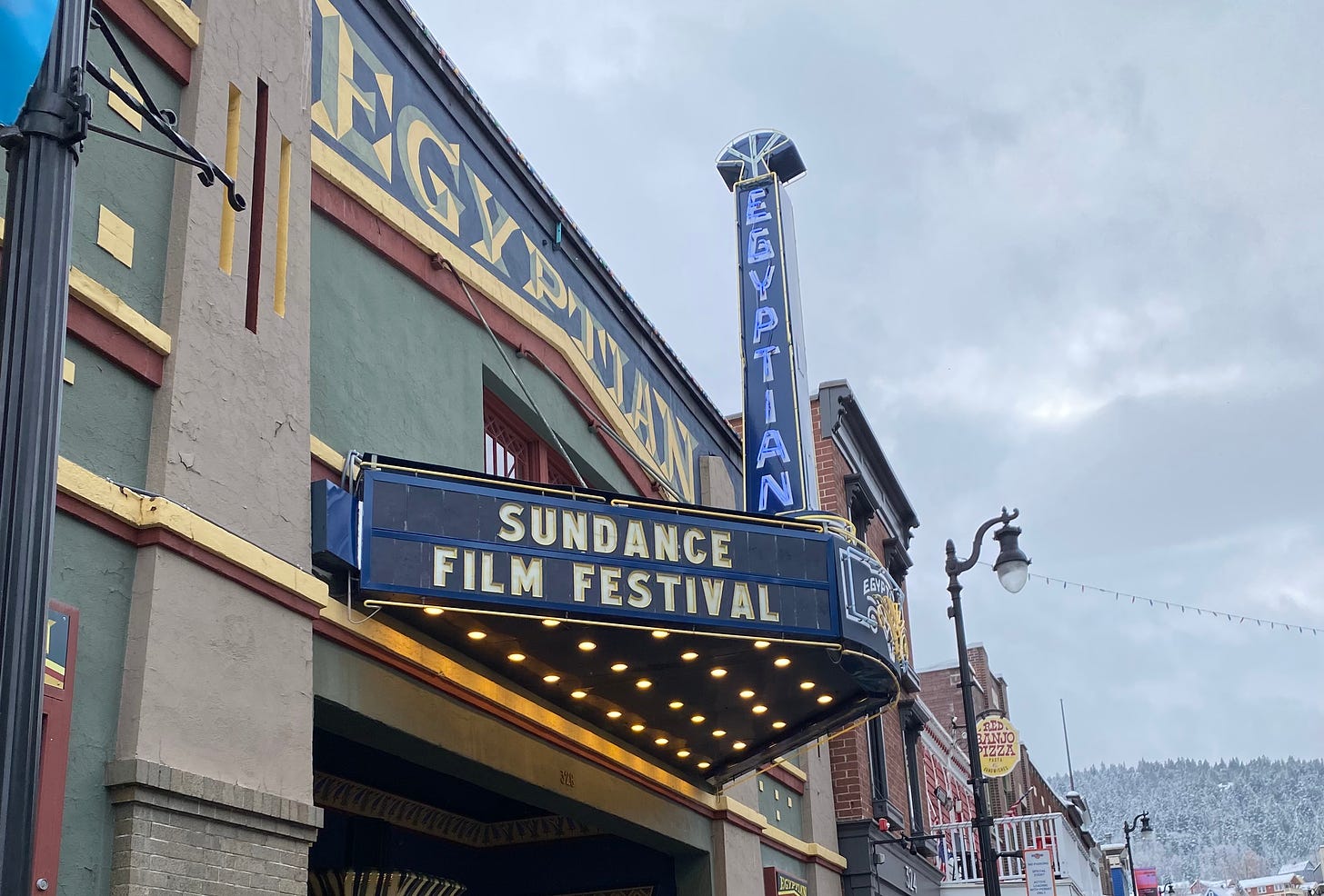 The Egyptian Theater in Park City | Photo by me