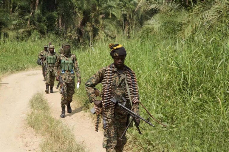 File - Military deployed against the Allied Democratic Forces (ADF) in North Kivu, Democratic Republic of Congo. - ALAIN UAYKANI / XINHUA NEWS / CONTACTOPHOTO
