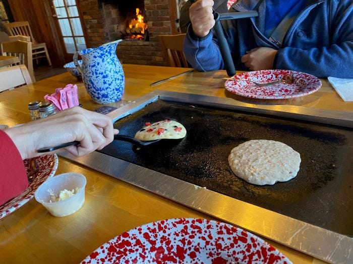 Flipping Pancakes at the Old Sugar Mill