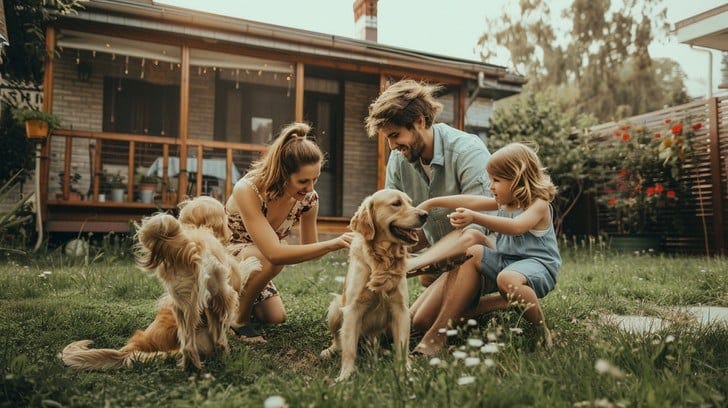 Free Family Pet Time Image | Download at StockCake