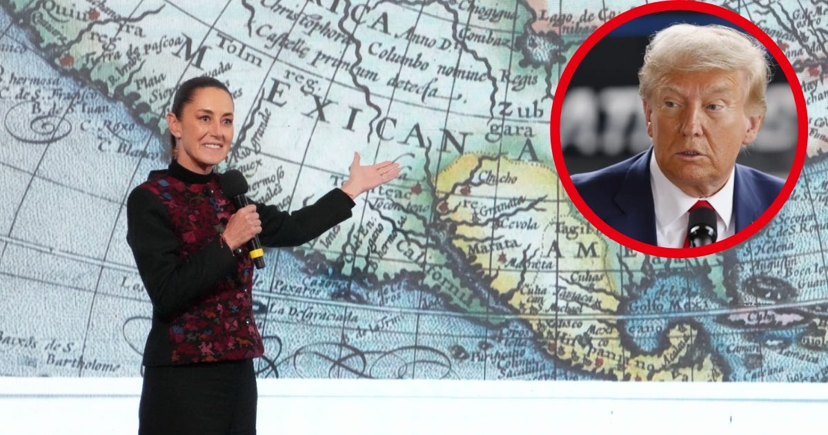 Sheinbaum se burla de Trump y propone llamar al norte del continente América  Mexicana