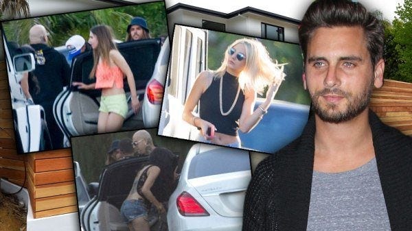 scott disick limo girls 2015 kourtney kardashian 2015 gossip