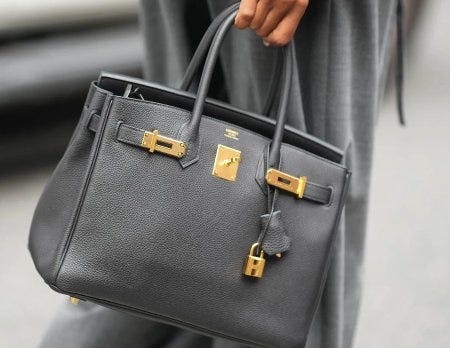 Le sac Birkin de la marque Hermès Le sac Birkin de la marque Hermès