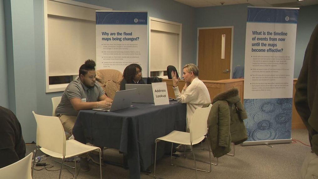FEMA holds open house in Ontario County for new flood insurance rate map  proposals | WHAM