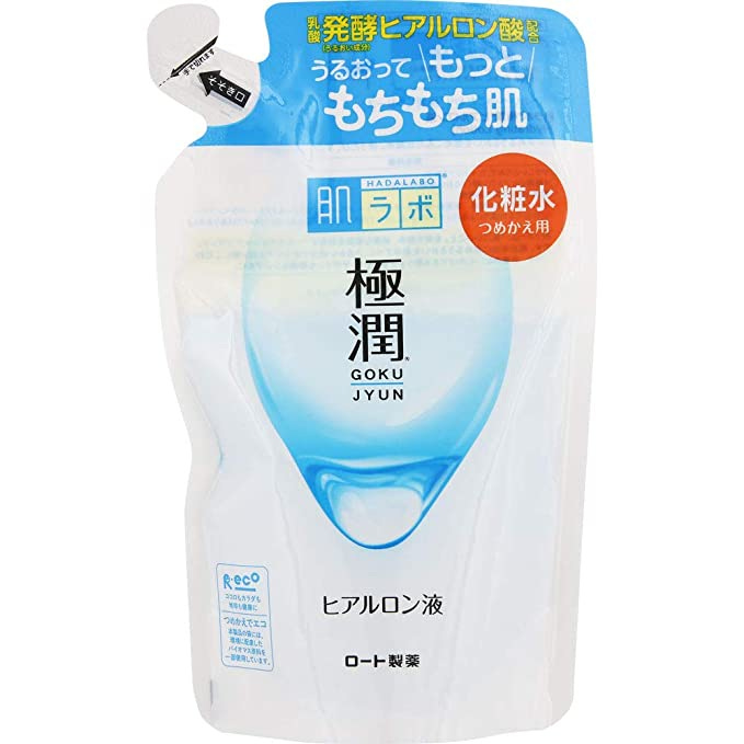 Hadalabo Gokujun Hyaluronic Lotion Moist Refill, 0.40 Pound