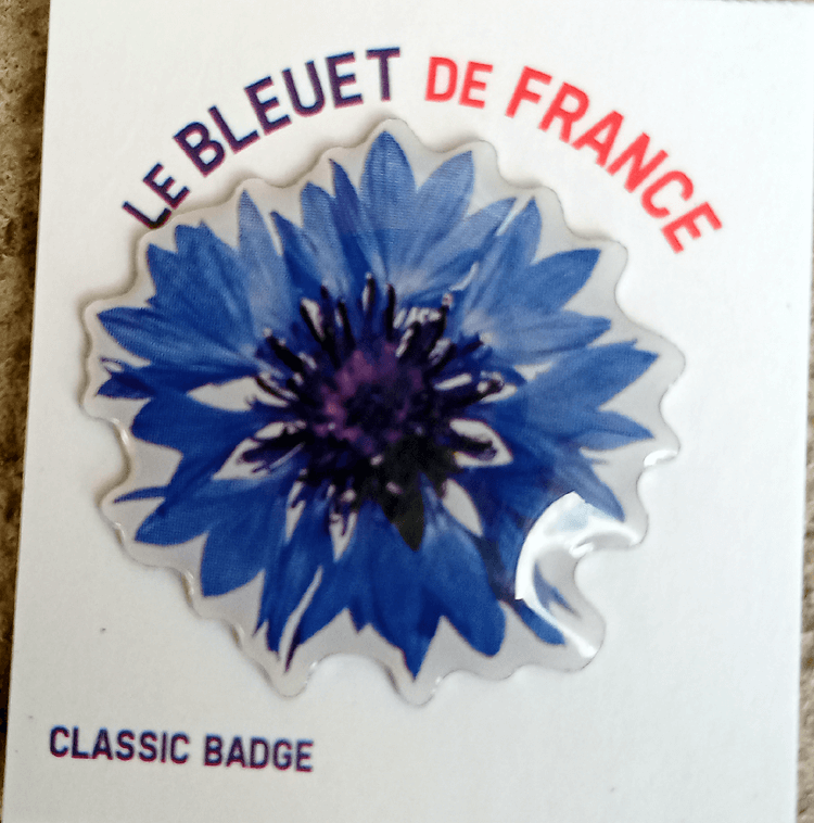 A bleuet e France badge