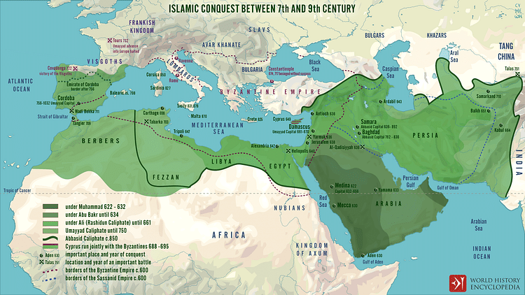 Islamic Caliphates - World History Encyclopedia