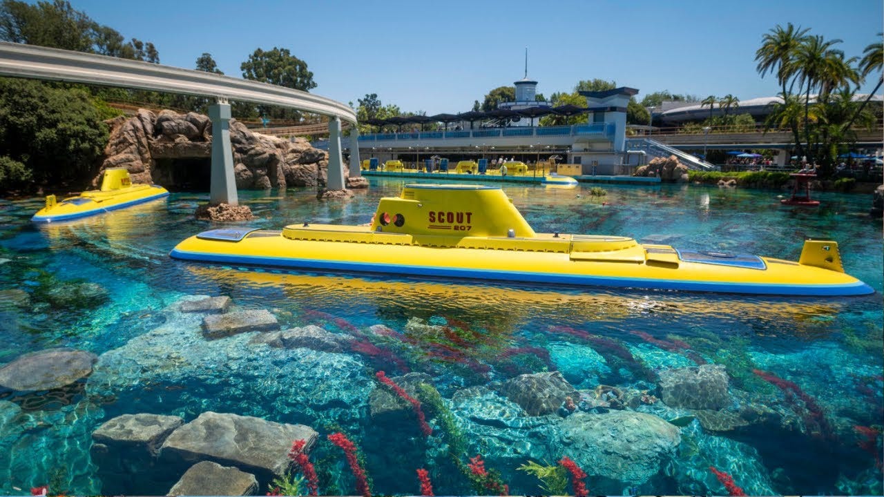 NEW 2022] Finding Nemo Submarine Voyage ride - 4K 60FPS POV | Disneyland  park, California - YouTube