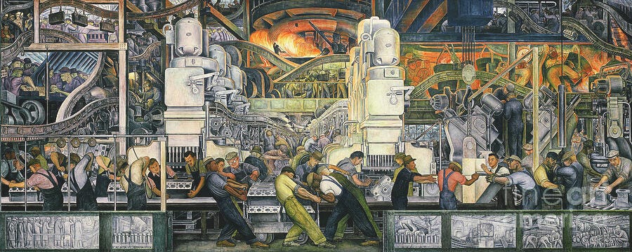 The Detroit Industry Murals, Diego Rivera