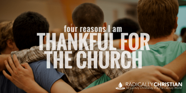 thankful for the church