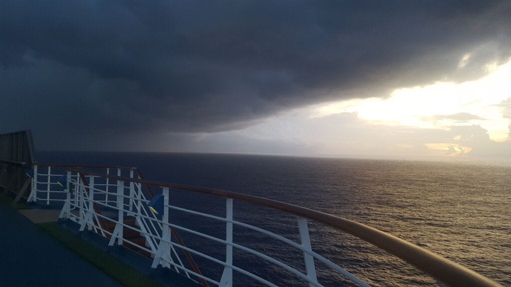 storms at sea