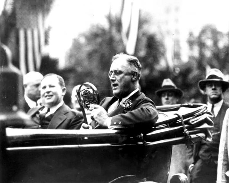 Figure 1: FDR in Jacksonville in 1933