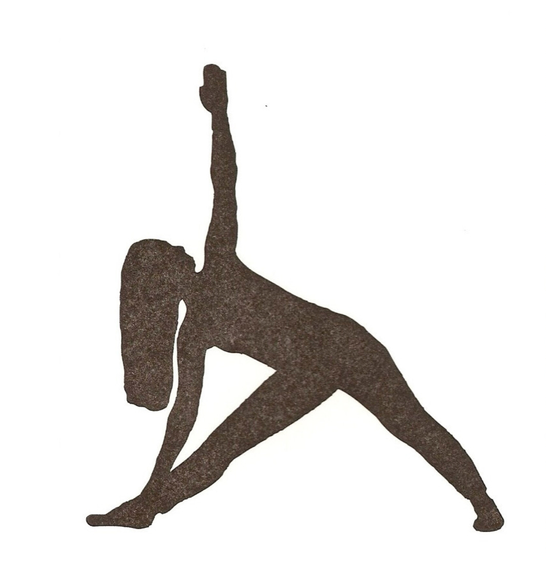 yoga, yogi, triangle, art