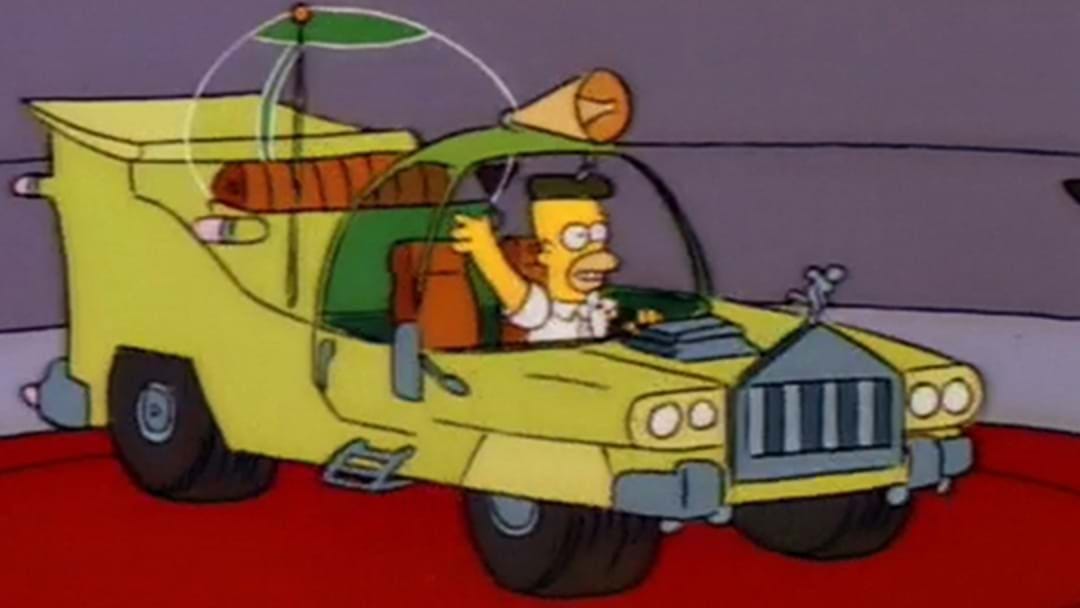 Simpsons Nerd Brings The Car Homer Designed To Life | Triple M