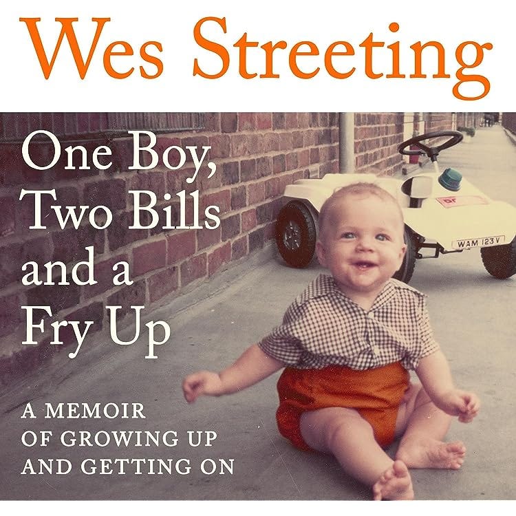 Cover of Wes book, he looks very cute