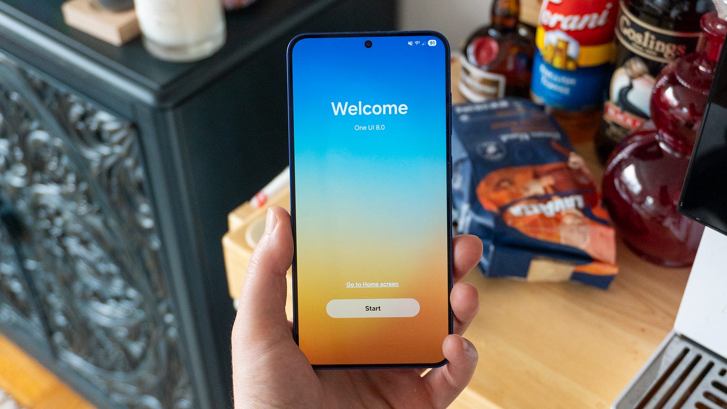Galaxy S25 Plus One UI 8 Android 16