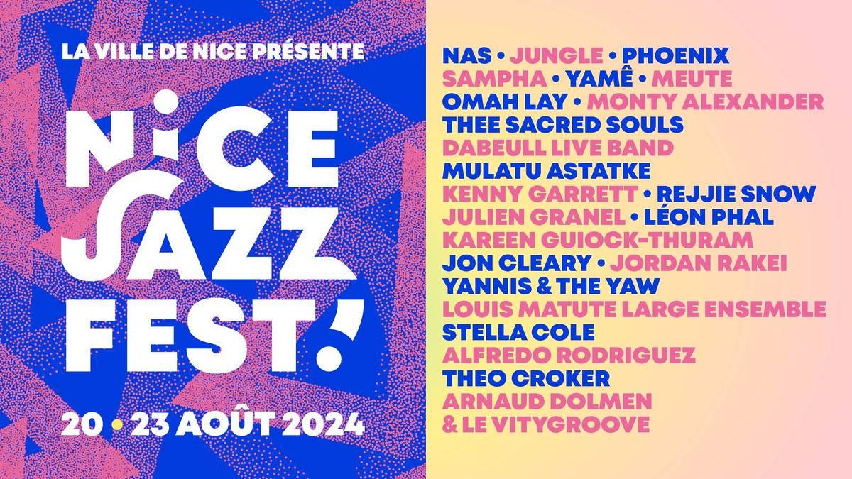 Nice Jazz Festival 2024 : le festival fait son retour cet été !