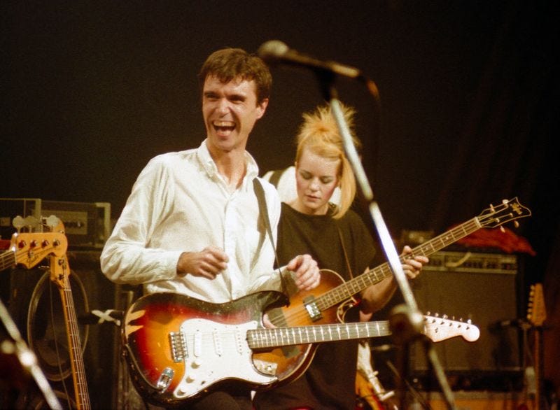 Talking Heads get funky on the Remain In Light tour, 1980