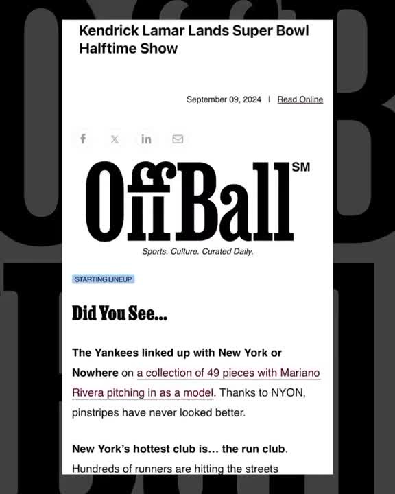 OffBall on LinkedIn: Introducing the OffBall Newsletter. Curating all the  great stories and…