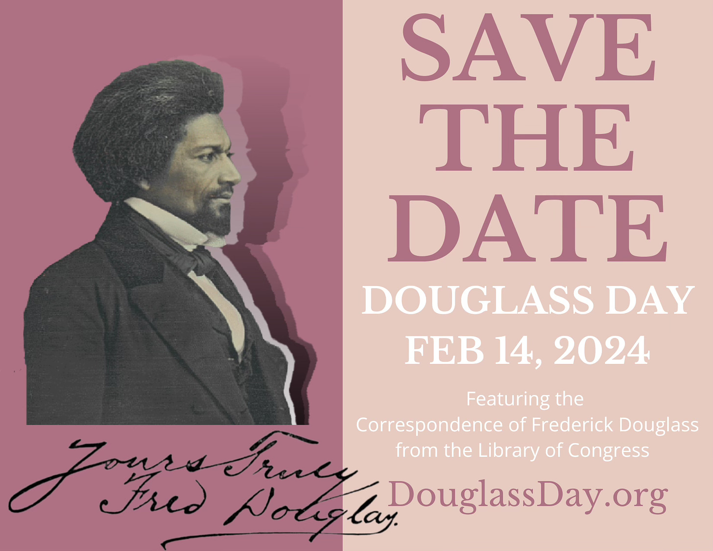 Save the Date for Douglass Day 2024