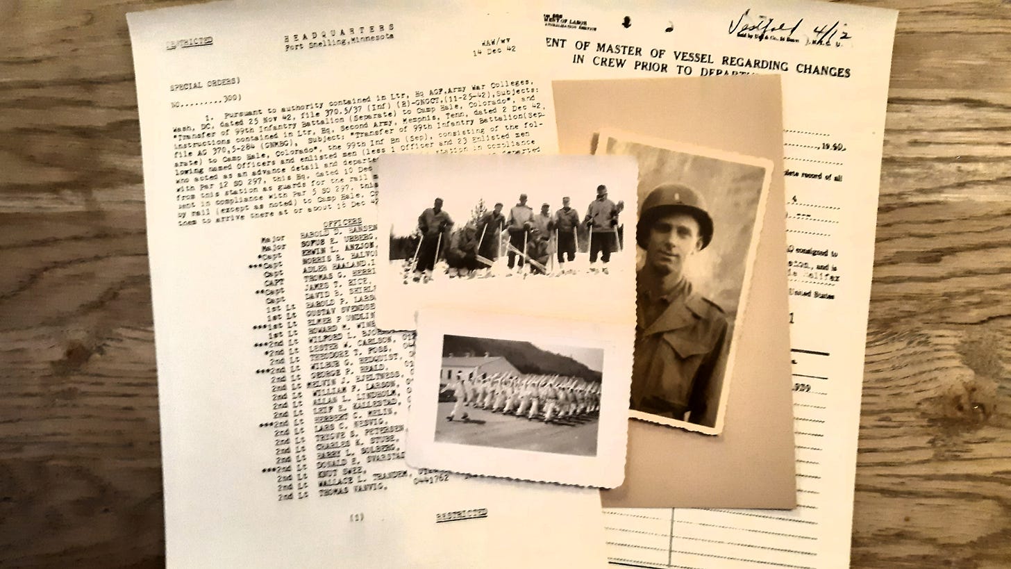 99th Infantry Battalion Rosters