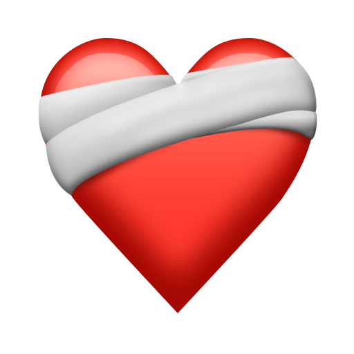 ❤️‍🩹 Mending Heart on Emojipedia Sample Images 13.1