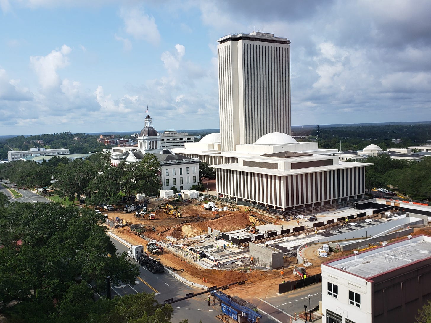Oaks removed as Capitol Complex nears completion