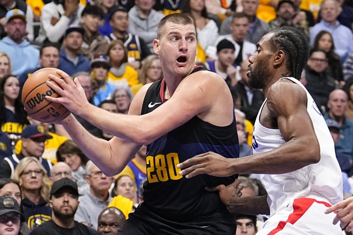 Clippers drop sixth straight as comeback against Nuggets fails - Los  Angeles Times