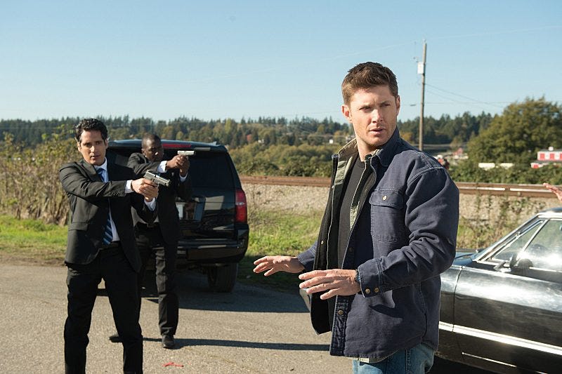 stephen lobo rick sanchez arresting jensen ackles supernatural