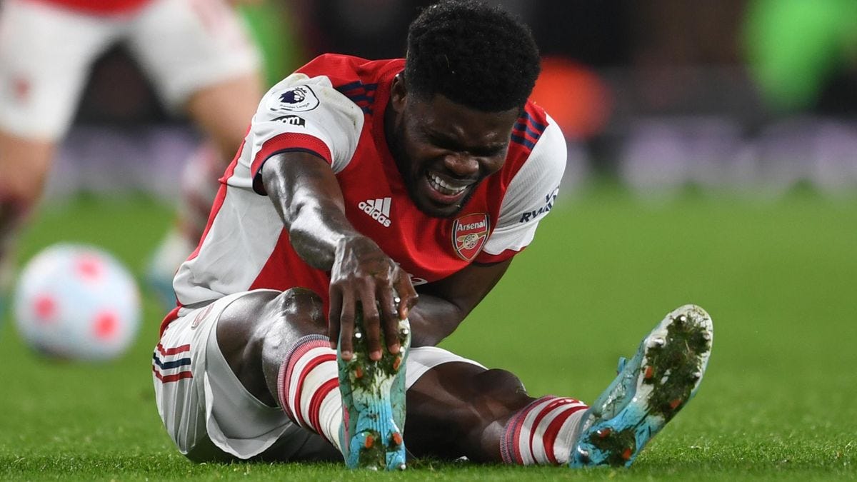 He had a significant injury' - Mikel Arteta fears Thomas Partey will not  play again for Arsenal this season - Eurosport