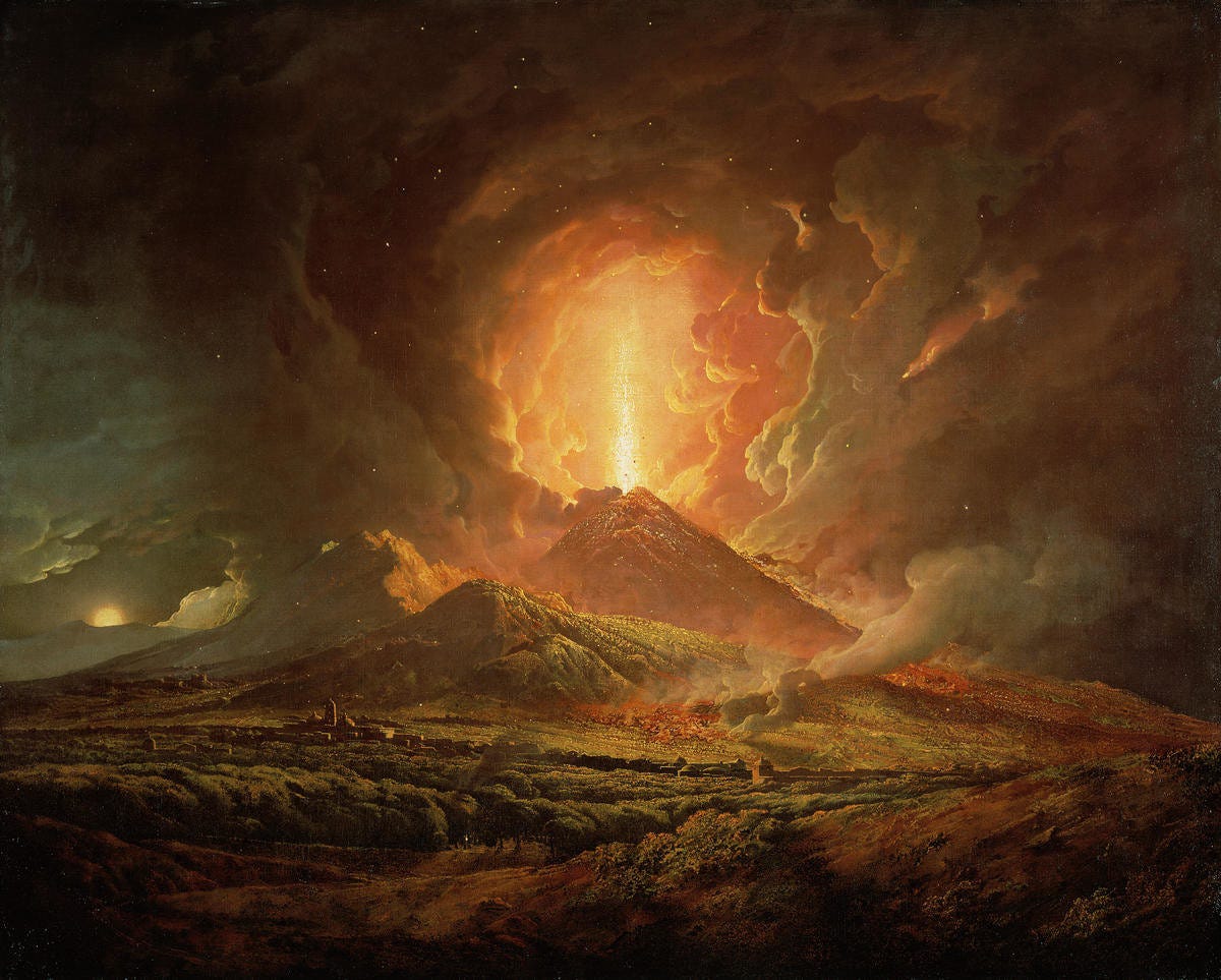 Vesuvius from Portici, ca.1774-76 by Joseph Wright of Derby - Paper Print -  The Huntington Custom Prints - Custom Prints and Framing From The  Huntington Library, Art Museum, and Botanical Gardens