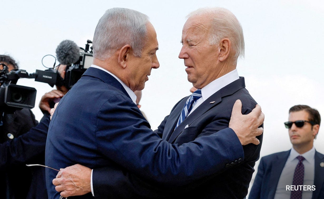 Bear Hugs Didn't Work": Biden Pulls Away From Netanyahu Embrace Over Rafah