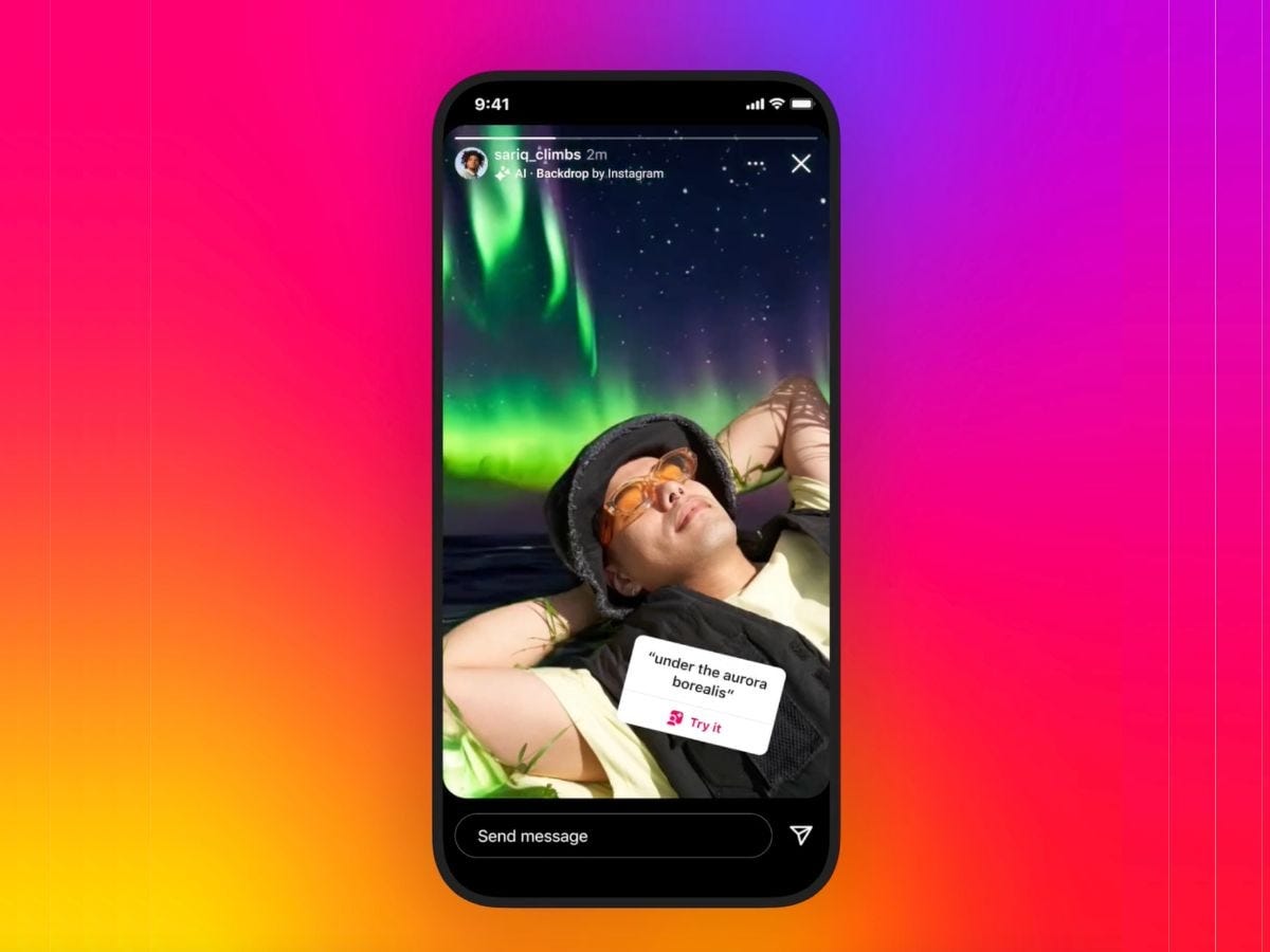 Instagram's New 'Backdrop' Tool Lets You Replace Image Backgrounds Using AI  - News18