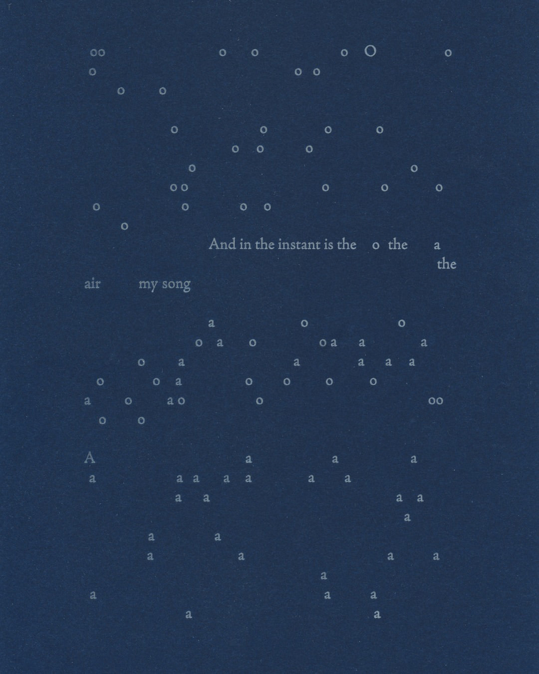 © Audra Wolowiec, the air, my song