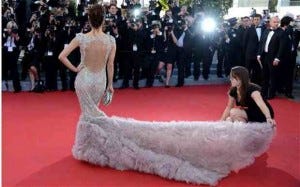 Red carpet at Cannes Film Festival