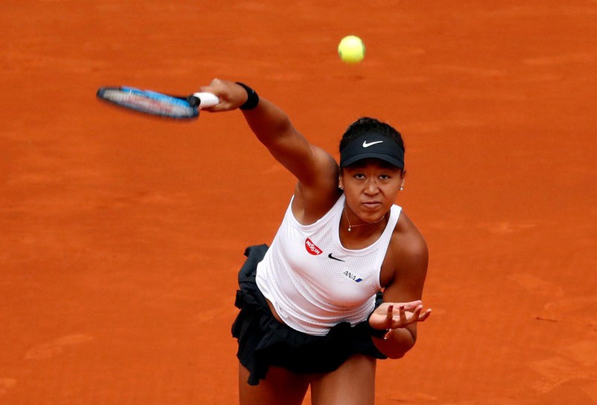 NAOMI OSAKA top ranked woman tennis 2019 french open