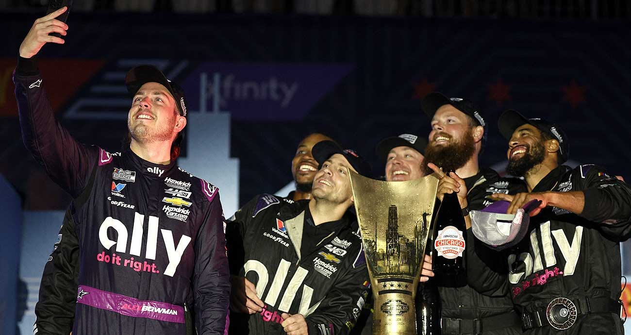 Alex Bowman and his long journey back to Chicago win | NASCAR