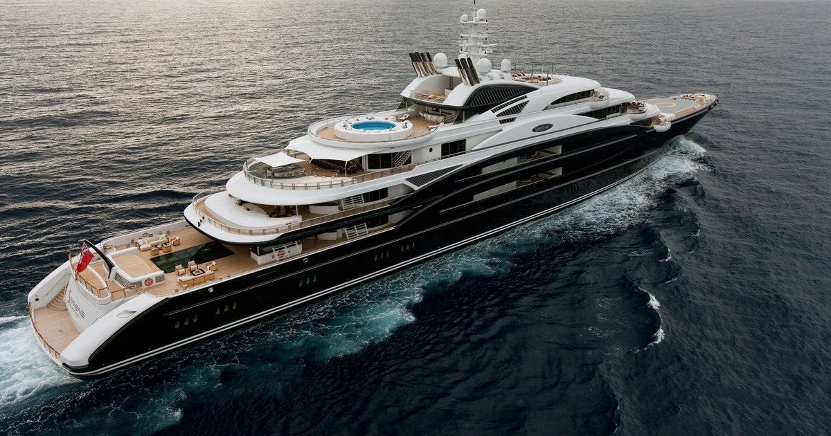Bill Gates Enjoys Sardinia Charter on board Superyacht SERENE |  YachtCharterFleet