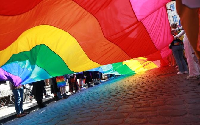 Baltic Pride 2023 in Tallinn, Saturday, June 10, 2023.