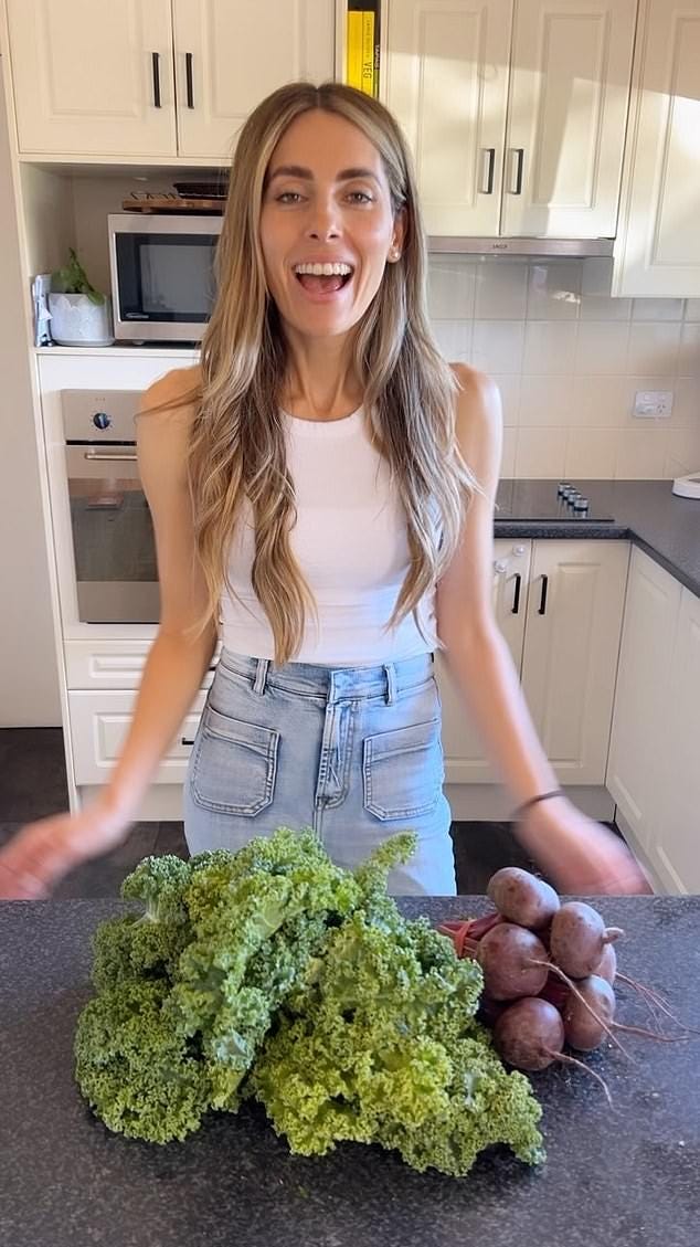 Ash Irwin, who is set to make her debut on My Kitchen Rules next week, revealed that she was diagnosed with multiple sclerosis (MS) just a month after applying for the series. (Pictured)