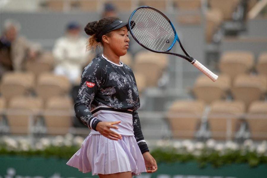 naomi osaka fights for french open round 2019