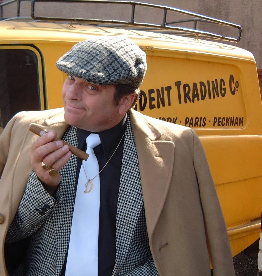 Image of Del Boy from Only Fool and Horses, UK TV Show