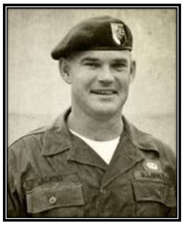 Headshot of Adkins, in uniform.