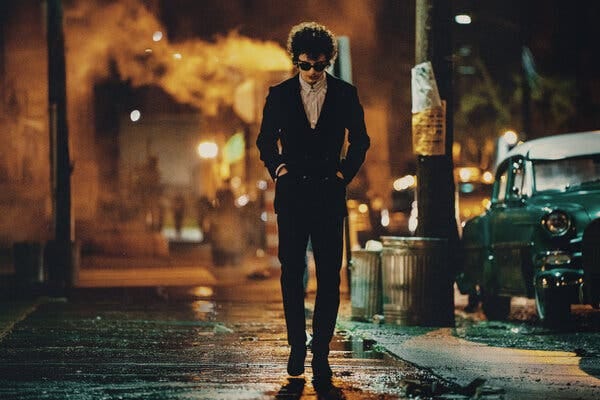 A Complete Unknown' Review: Timothée Chalamet Goes Electric - The New York  Times