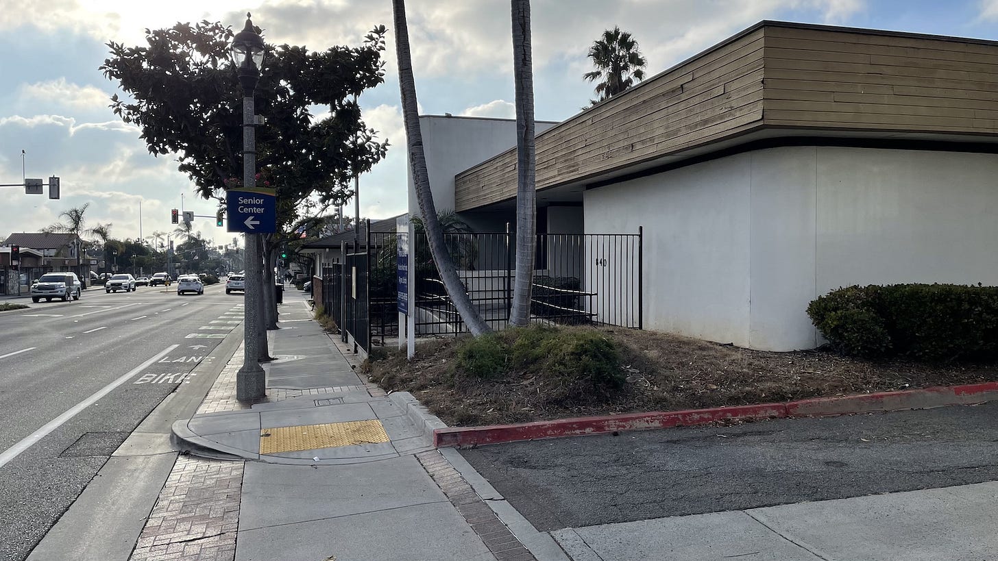 A five-story, 62-foot mixed-use development is proposed in Carlsbad Village along Carlsbad Village Drive. Steve Puterski photo