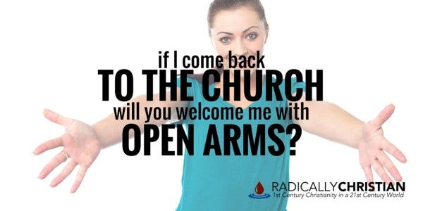 come back to the church