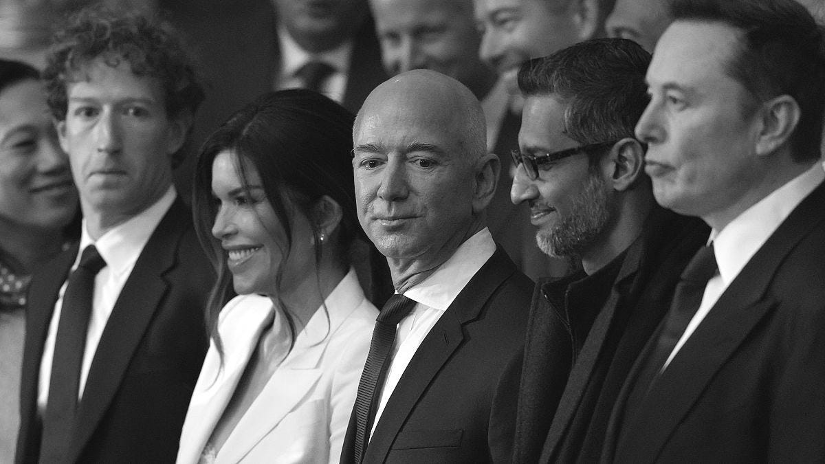 Donald Trump's inauguration: Which tech leaders attended and who skipped it? | Euronews Donald Trump's inauguration: Which tech leaders attended and who skipped it? | Euronews