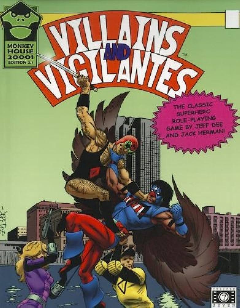 Villains and Vigilantes *OP: Jack Herman,Cubicle 7 Entertainment Ltd,Jeff  Dee: 9780857440815: Amazon.com: Books